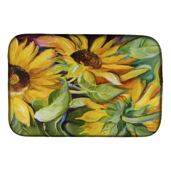 Carolines Treasures Carolines Treasures JMK1122DDM Sunflowers Dish Drying Mat JMK1122DDM